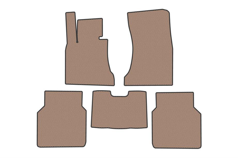 BMW 7-sarja E65/66 2001–2008 Kumimatot Carsuit (E66, beige) Image