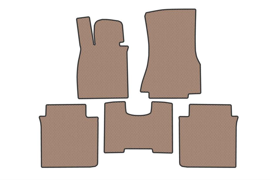 BMW 7-sarja G70/G71 2022– Carsuit kumimatot (G70E, beige) Image
