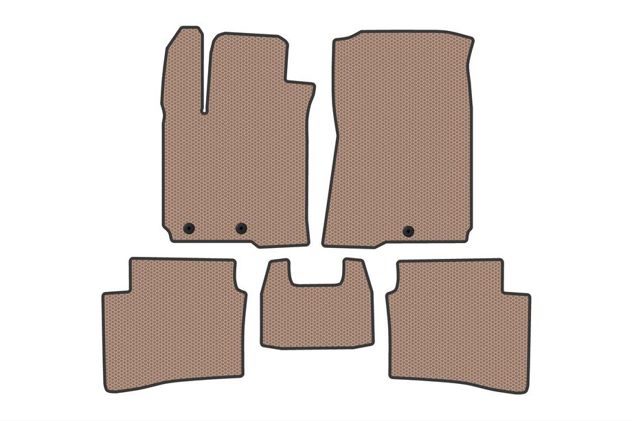 Hyundai I-20 2014–2020 Kumimatot Carsuit (Beige) Image