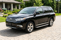 Toyota Highlander 2008–2013 Sivuporraslaudat Fullmond (2 kpl, alumiini) kuva 1