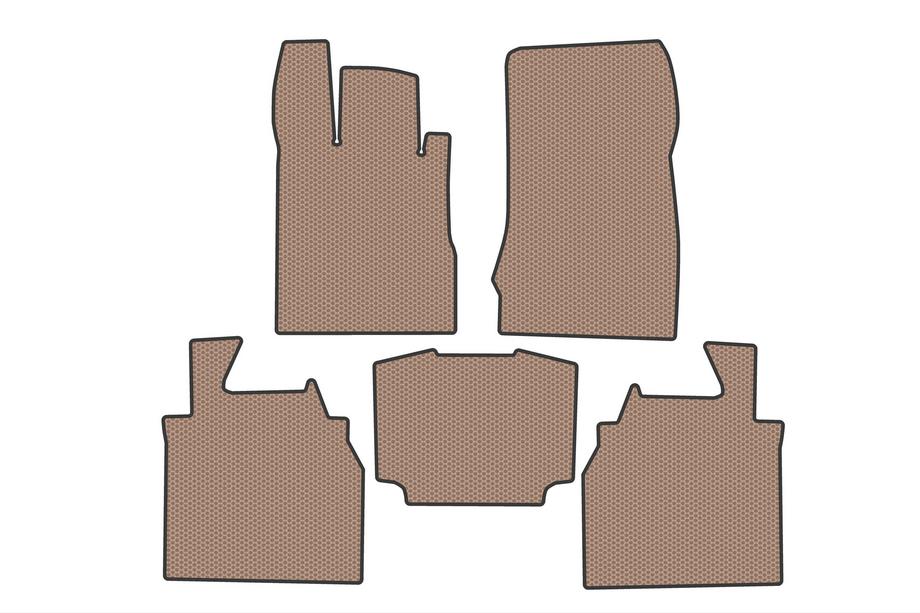 Mercedes S-sarja W220 1998–2005 Kumimatot Carsuit (Long, Beige) Image