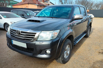 Toyota Hilux 2006–2015 Sunrise sivuportaat (2 kpl, alumiini) kuva 3