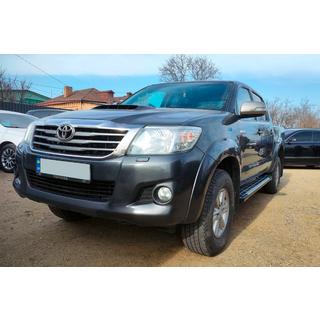Sunrise sivuportaat (2 kpl, alumiini) Toyota Hilux 2006–2015 kuva 1