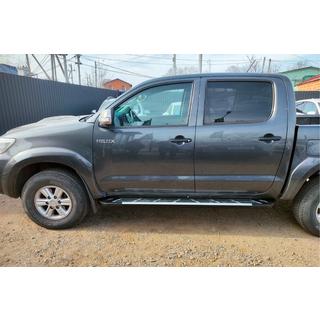 Sunrise sivuportaat (2 kpl, alumiini) Toyota Hilux 2006–2015 kuva 4