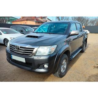 Sunrise sivuportaat (2 kpl, alumiini) Toyota Hilux 2006–2015 kuva 3