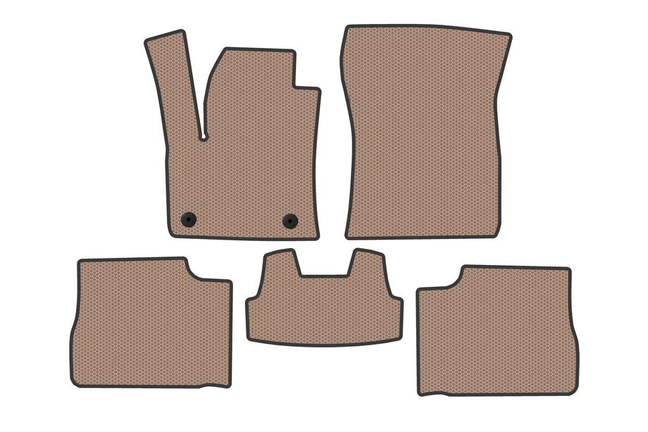Peugeot 2008 2019– Kumimatot matkustamoon Carsuit V2 (2023-, Sähkö, Beige) Image