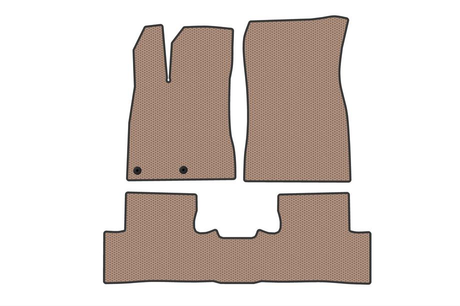 Peugeot 3008 2024– Kumimatot Carsuit (Beige) Kuva 1