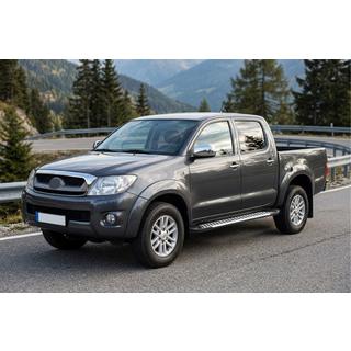 Line-astinlaudat (2 kpl, alumiini) Toyota Hilux 2006–2015 kuva 1