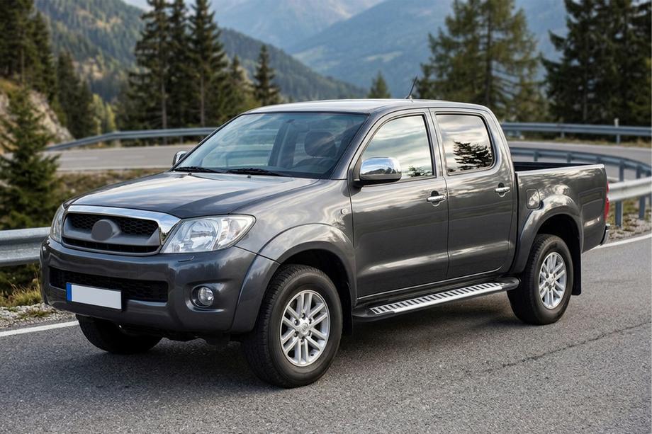 Toyota Hilux 2006–2015 Line-astinlaudat (2 kpl, alumiini) Image