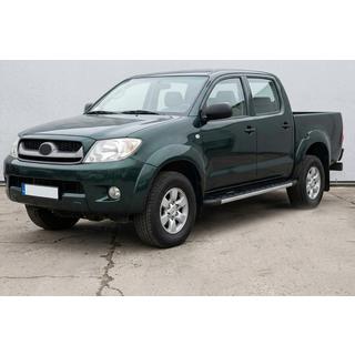 Duru sivuportaat (2 kpl, alumiini) Toyota Hilux 2006–2015 kuva 1