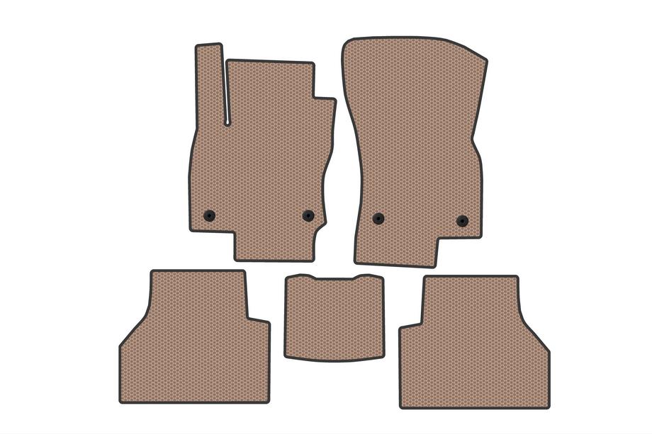 Volkswagen Caddy 2020– Kumimatot Carsuit (Beige) Image