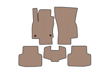 Volkswagen Taos/Tharu 2018–2024 Kumimatot Carsuit (Beige) kuva 1