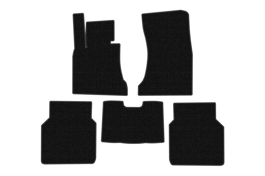 BMW 7-sarja E65/66 2001–2008 Carsuit kumimatot matkustamoon (E66, musta) Image