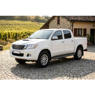 Sivuporrast Bosphorus Black (2 kpl, alumiini) Toyota Hilux 2006–2015 kuva 1