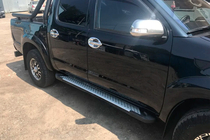 Toyota Hilux 2006–2015 Allmond Grey -sivuporrassarja (2 kpl, alumiini) kuva 6