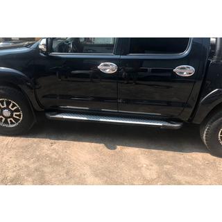 Allmond Grey -sivuporrassarja (2 kpl, alumiini) Toyota Hilux 2006–2015 kuva 4