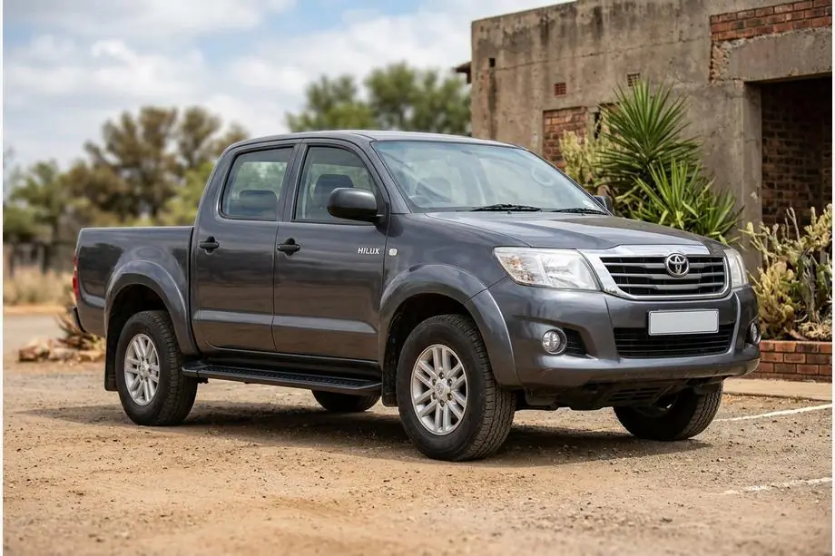 Toyota Hilux 2006–2015 Allmond Black sivuaskelmat (2 kpl, alumiini) Image