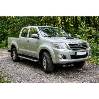 Fullmond sivuportaat (2 kpl, alumiini) Toyota Hilux 2006–2015 kuva 1