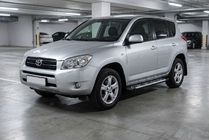 Toyota Rav 4 2006–2013 Sunrise-astinlaudat (2 kpl, alumiini) kuva 1