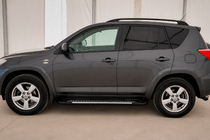 Toyota Rav 4 2006–2013 Line-astinlaudat (2 kpl, alumiini) kuva 1