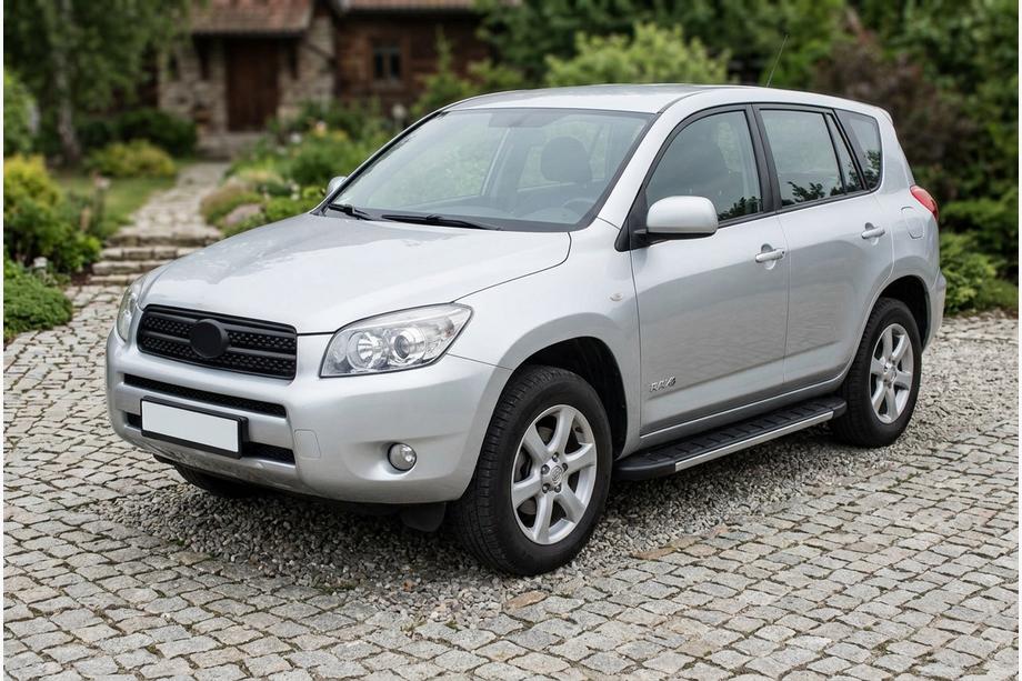 Toyota Rav 4 2006–2013 Duru sivuportaat (2 kpl, alumiini) Image