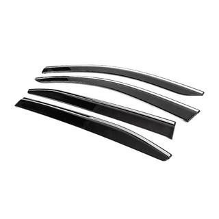 Ikkunatuuliohjaimet kromilistalla (4 kpl, Sunplex Chrome) Citroen C5 Aircross 2017–2025 kuva 2
