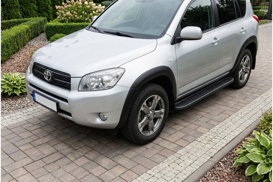Toyota Rav 4 2006–2013 Sivuporrast Bosphorus Black (2 kpl, alumiini) Image