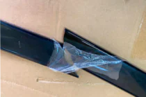 BMW 4-sarja F32/F33/F36 2012–2020 Poistoerä Siv helmat DPT (kiiltävä musta) kuva 4