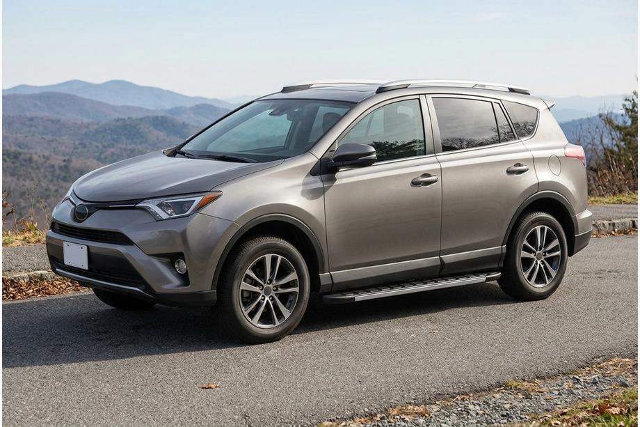 Toyota Rav 4 2013–2018 Duru sivuportaat (2 kpl, alumiini) Image