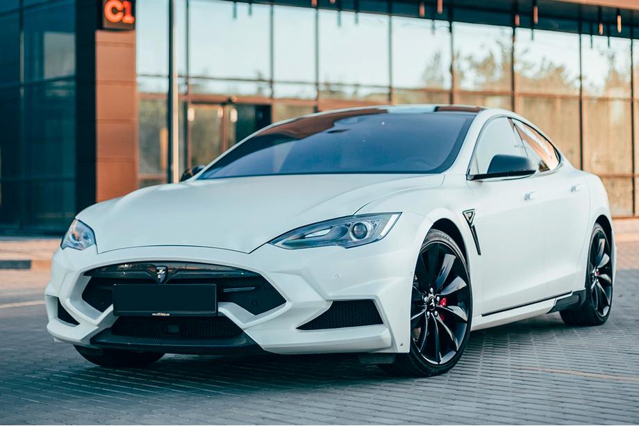 Tesla Model S 2012– LRT-Design Carbon -korisarja Image