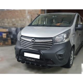 Karjapuskuri WT004 Black (ruostumaton teräs) Opel Vivaro 2015–2019 kuva 1
