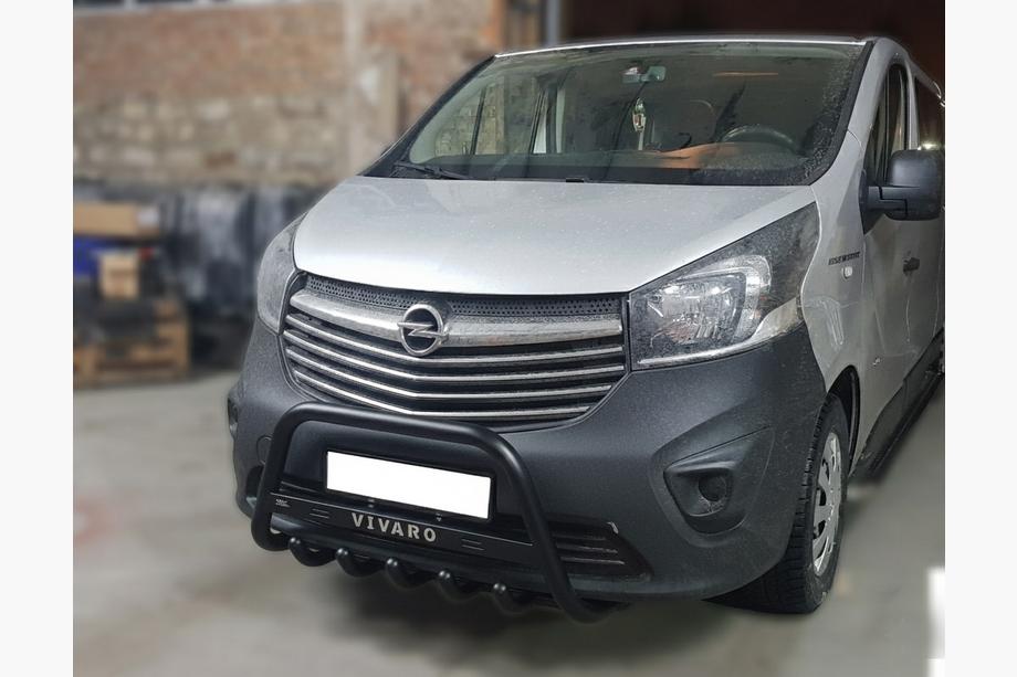 Opel Vivaro 2015–2019 Karjapuskuri WT004 Black (ruostumaton teräs) Image
