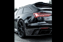 Audi A6 C8 2018–2025 MNSR Carbon -korisarja (RS6:lle, taottu hiilikuitu) kuva 8