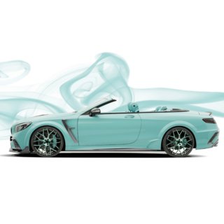 MNSR Carbon -korisarjasetti (S63 Cabrio 2017–2020, taottu hiilikuitu) kuva 3