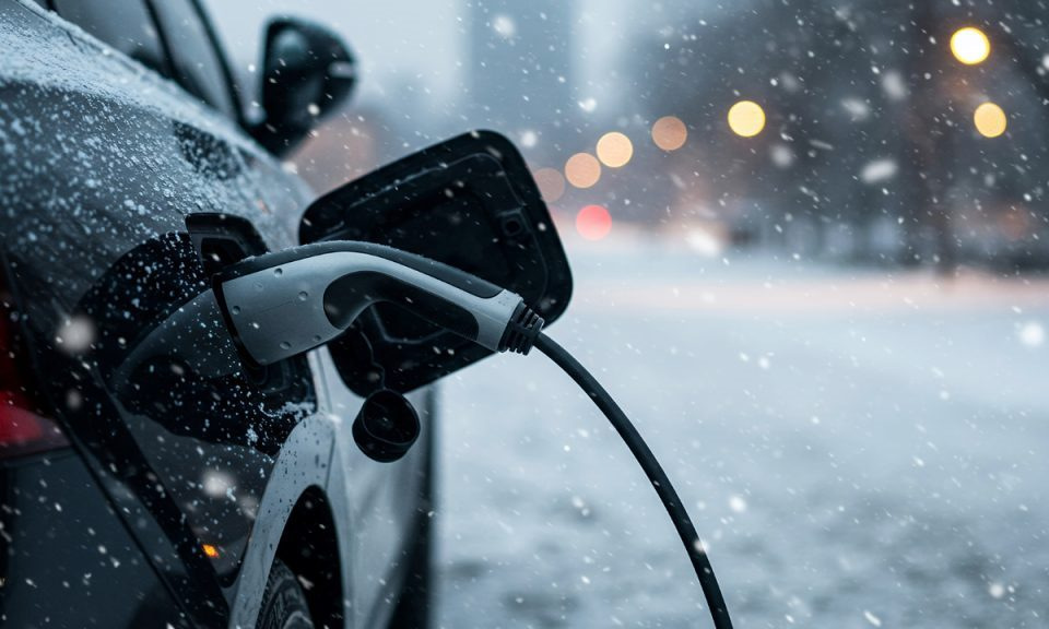 Miten kylmä sää vaikuttaa sähköautoon?
