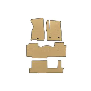 EVA-matot (3 riviä, beige)