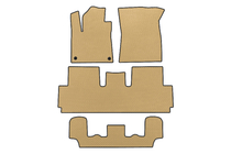 Citroen C-4 Picasso 2013–2022 EVA-auton lattiamatot (Grand, 3 riviä, beige) kuva 1