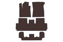 Citroen C-4 Picasso 2013–2022 Kumimattosarja Carsuit (Grand, 3 riviä, ruskea) kuva 1
