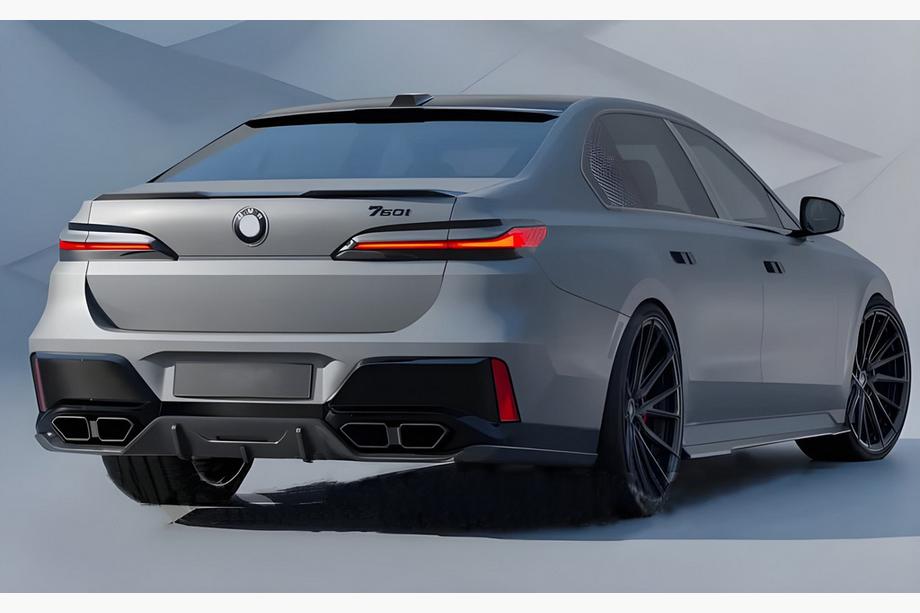 BMW 7-sarja G70/G71 2022– Takalasin spoileri (visiiri) Image