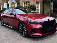 BMW 5/i5 -sarja G60/G60E/G61 2023– Etupuskurin lip-spoileri Lip Gloss Black (M-Sport) kuva 1