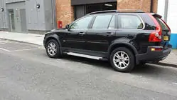 Volvo XC90 2002–2014 Allmond Grey -sivuporrassarja (2 kpl, alumiini) kuva 3