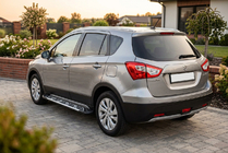 Suzuki SX4 S-Cross 2013–2016 Sunrise sivuportaat (2 kpl, alumiini) kuva 1
