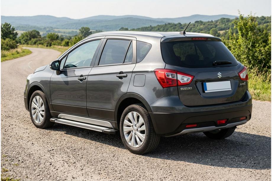 Suzuki SX4 S-Cross 2013–2016 Rainbow sivuportaat (2 kpl, alumiini) Image