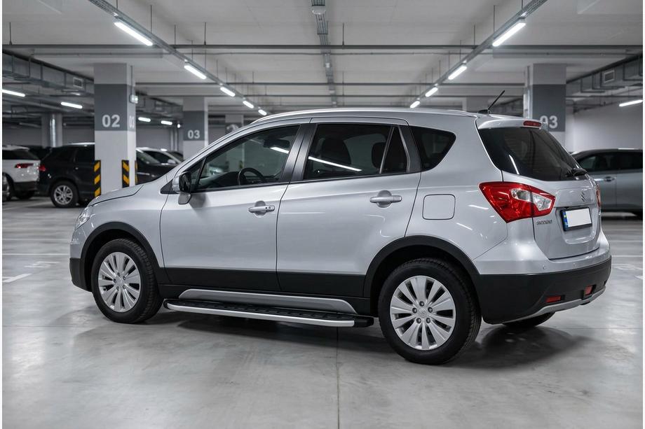 Suzuki SX4 S-Cross 2013–2016 Sivuporraslaudat Fullmond (2 kpl, alumiini) Image