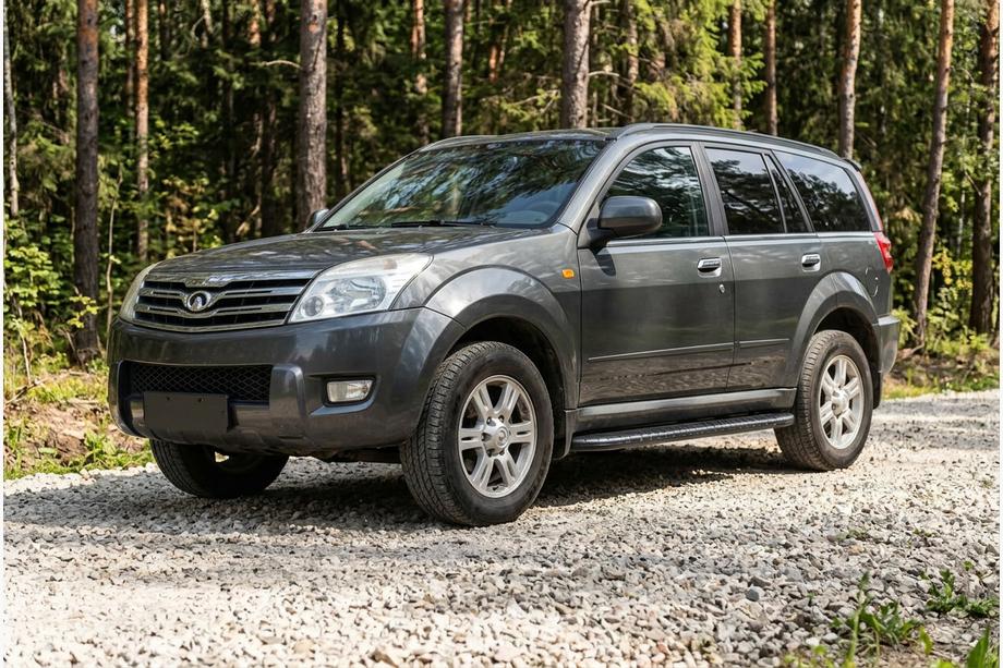 GreatWall Haval/Hover H3 2005–2013 Sivuporrast Bosphorus Black (2 kpl, alumiini) Image