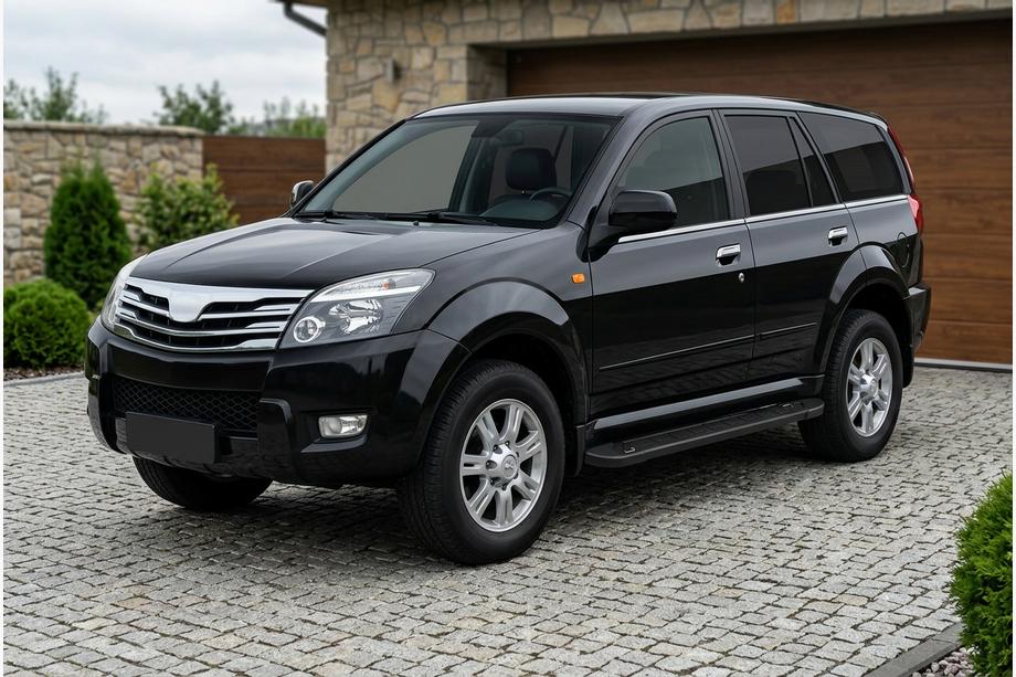 GreatWall Haval/Hover H3 2005–2013 RedLine Black sivuportaat (2 kpl, alumiini) Image