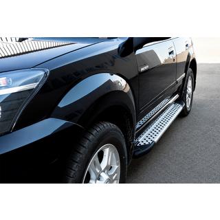Allmond Grey -sivuporrassarja (2 kpl, alumiini) GreatWall Haval/Hover H3 2005–2013 kuva 1