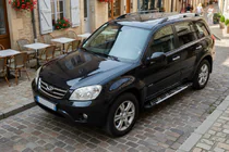 Chery Tiggo 3 2005– Sunrise-astinlaudat (2 kpl, alumiini) kuva 1