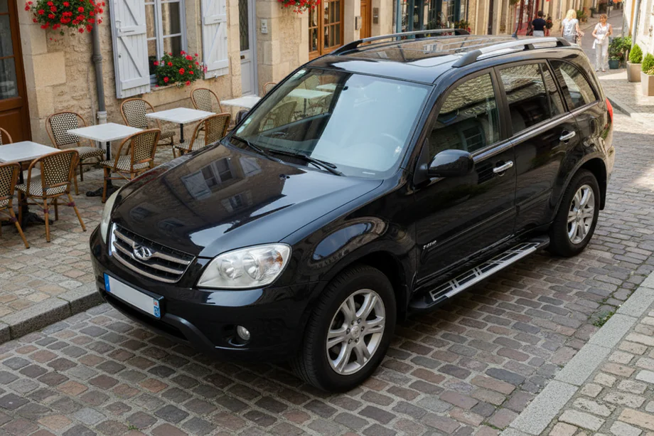 Chery Tiggo 3 2005– Sunrise-astinlaudat (2 kpl, alumiini) Image