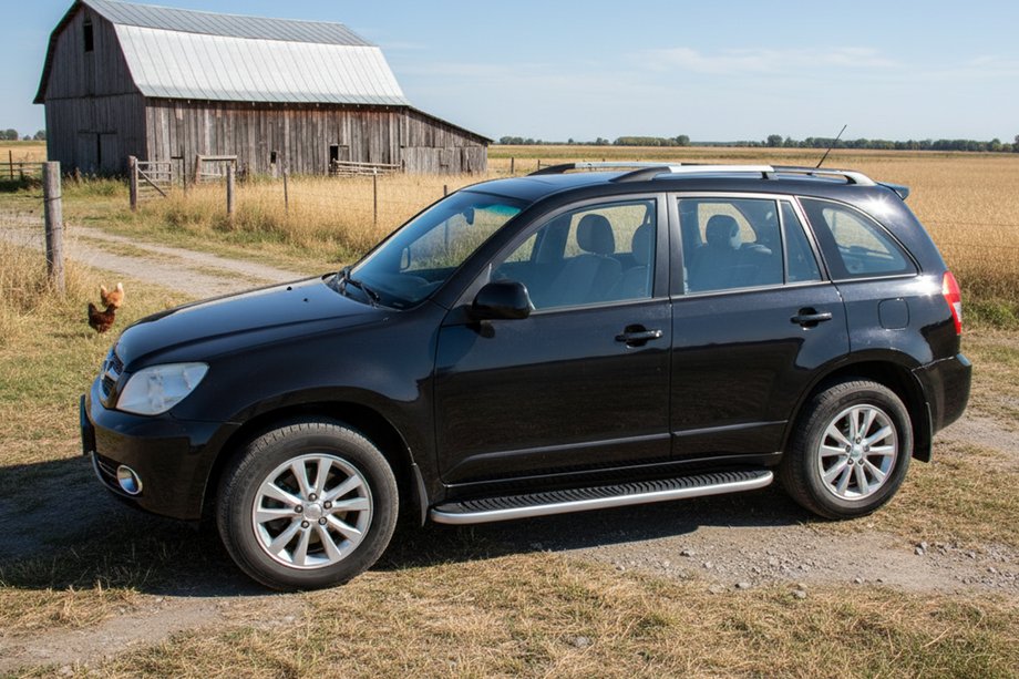 Chery Tiggo 3 2005– Tayga sivuaskelmat (2 kpl, alumiini) Image